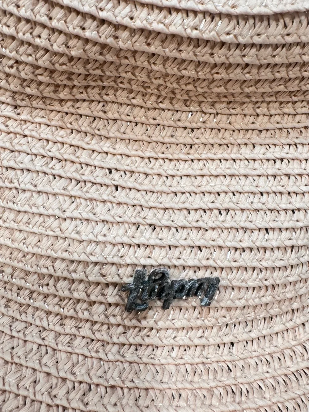 N/A peach woven